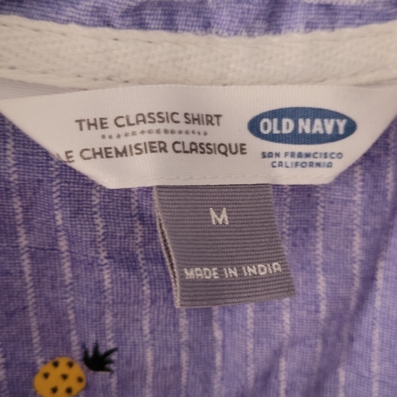 Nwot Old Navy ladies long sleeve button down size M - Picture 4 of 7